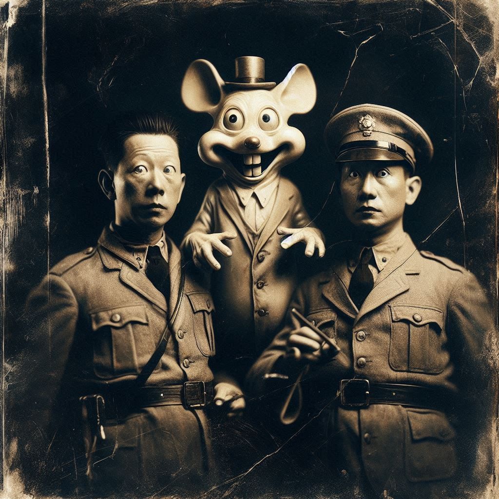 ああ、やばい。ネズミだ!