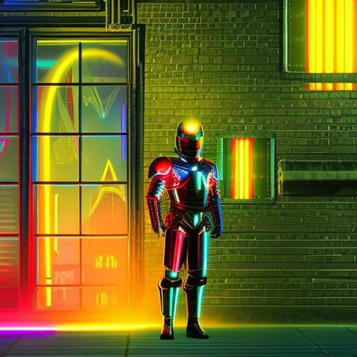 Neon knight