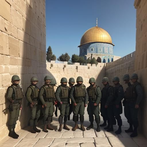 Israeli Paratroopers Liberating the Western Wall