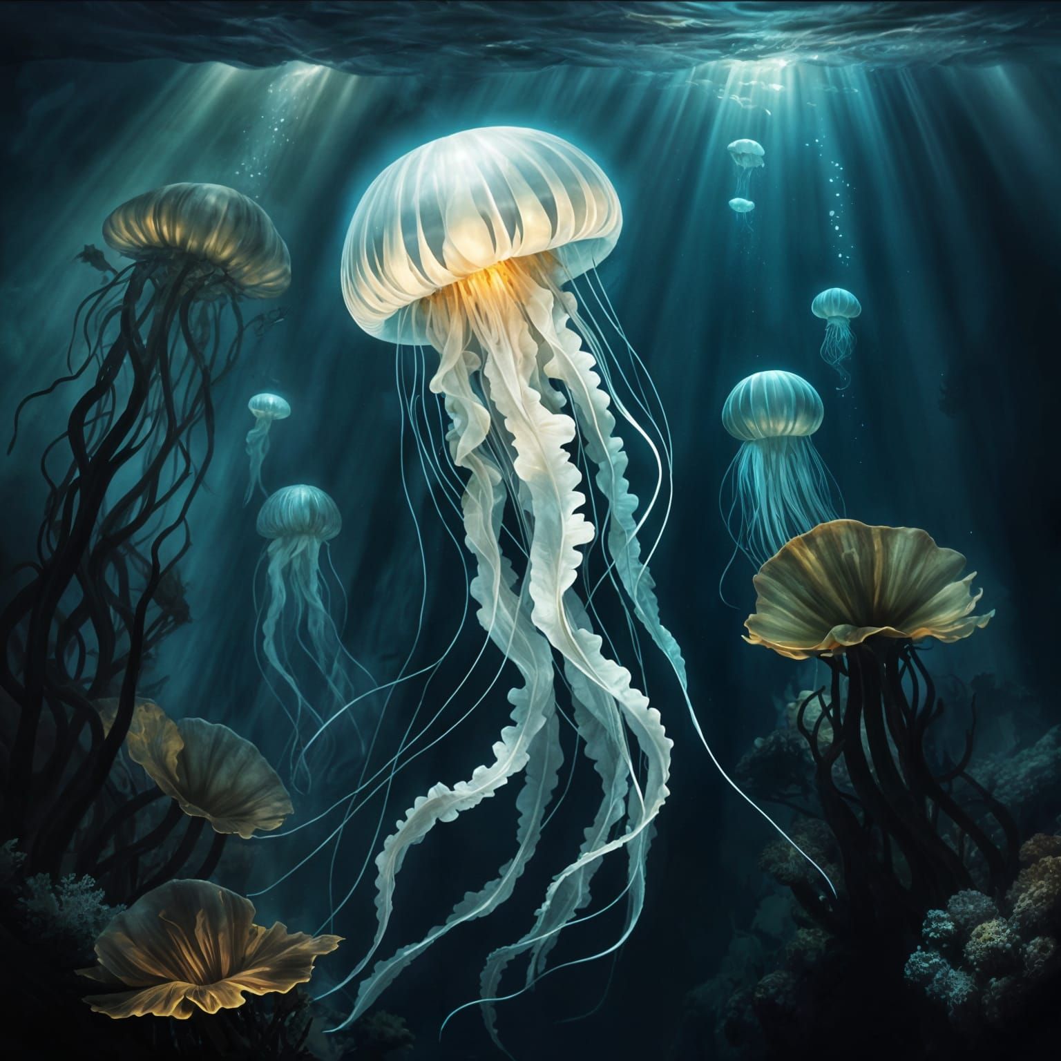 Secrets of the deep.  by @Hannah