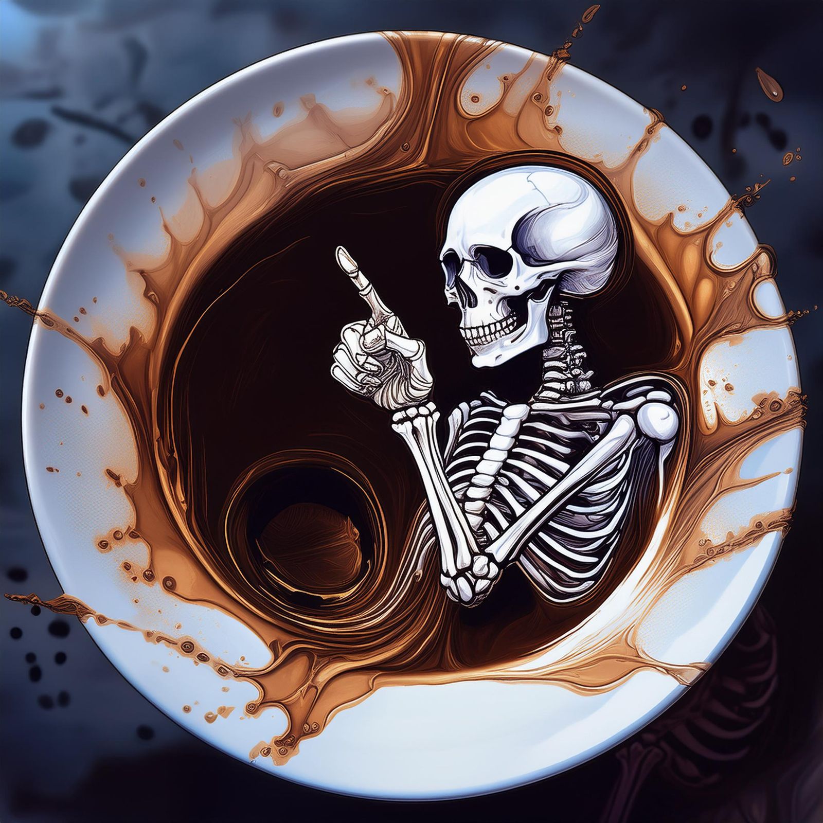 skeleton coffee oracle