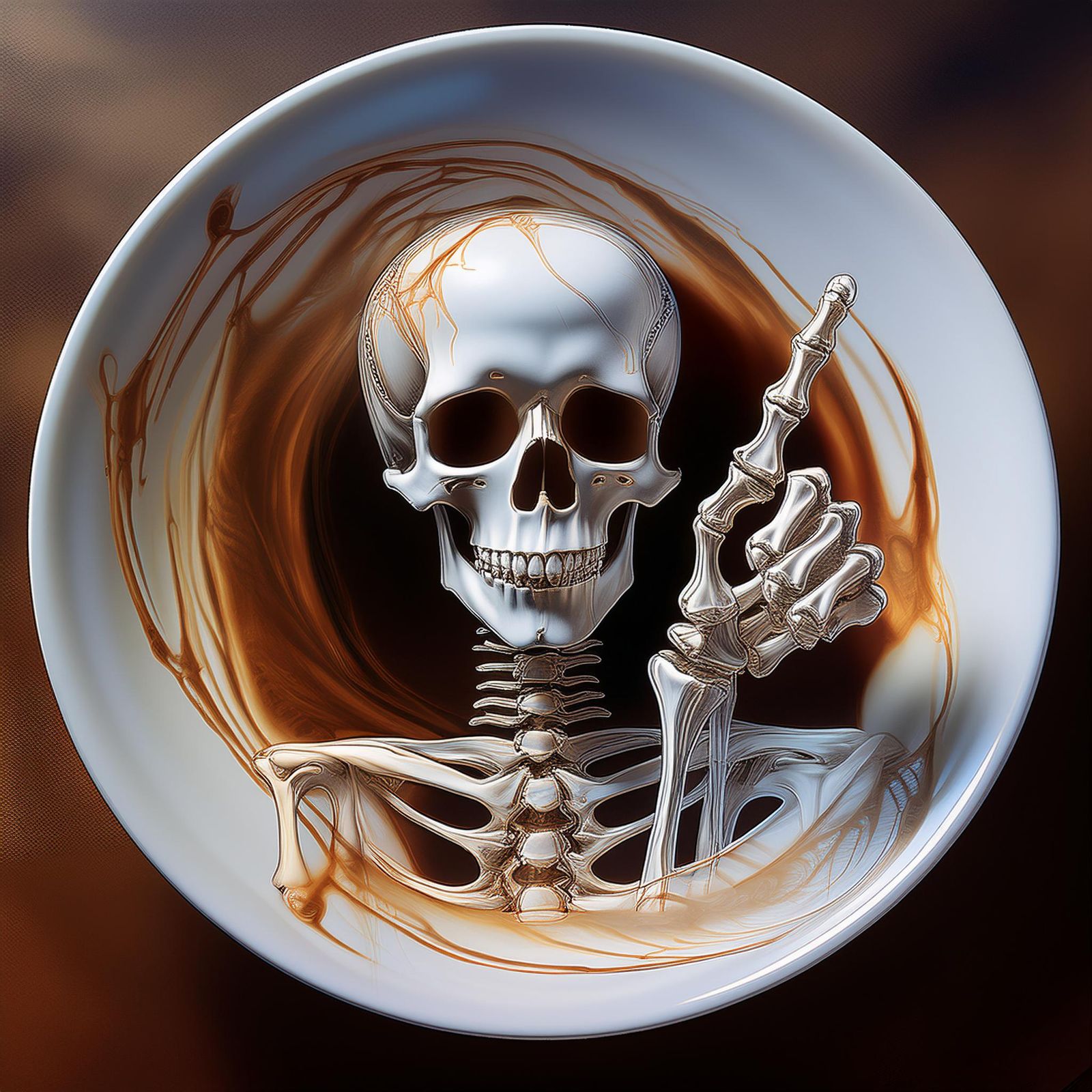 skeleton coffee oracle
