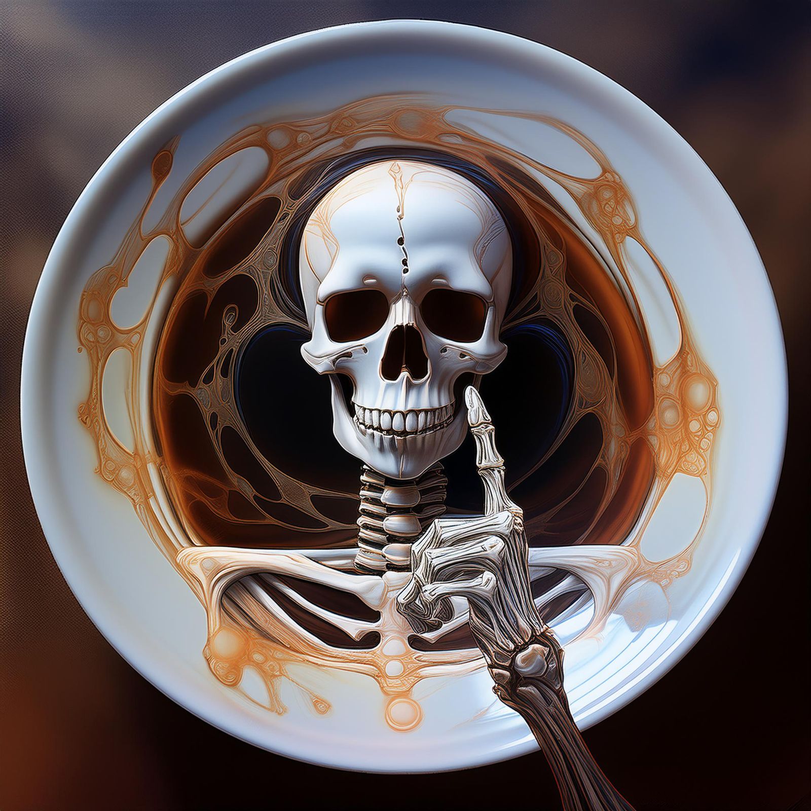 skeleton coffee oracle