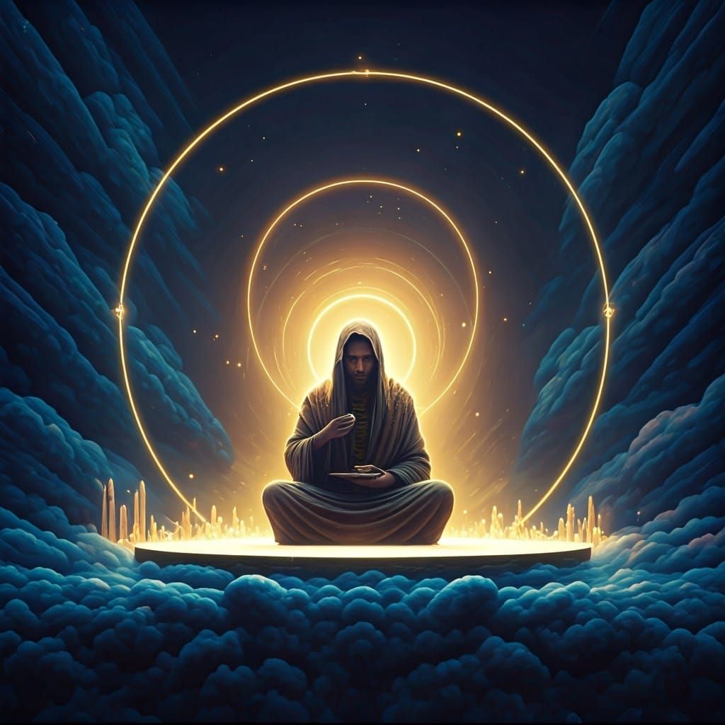 Ethereal Mystic in Dreamscape