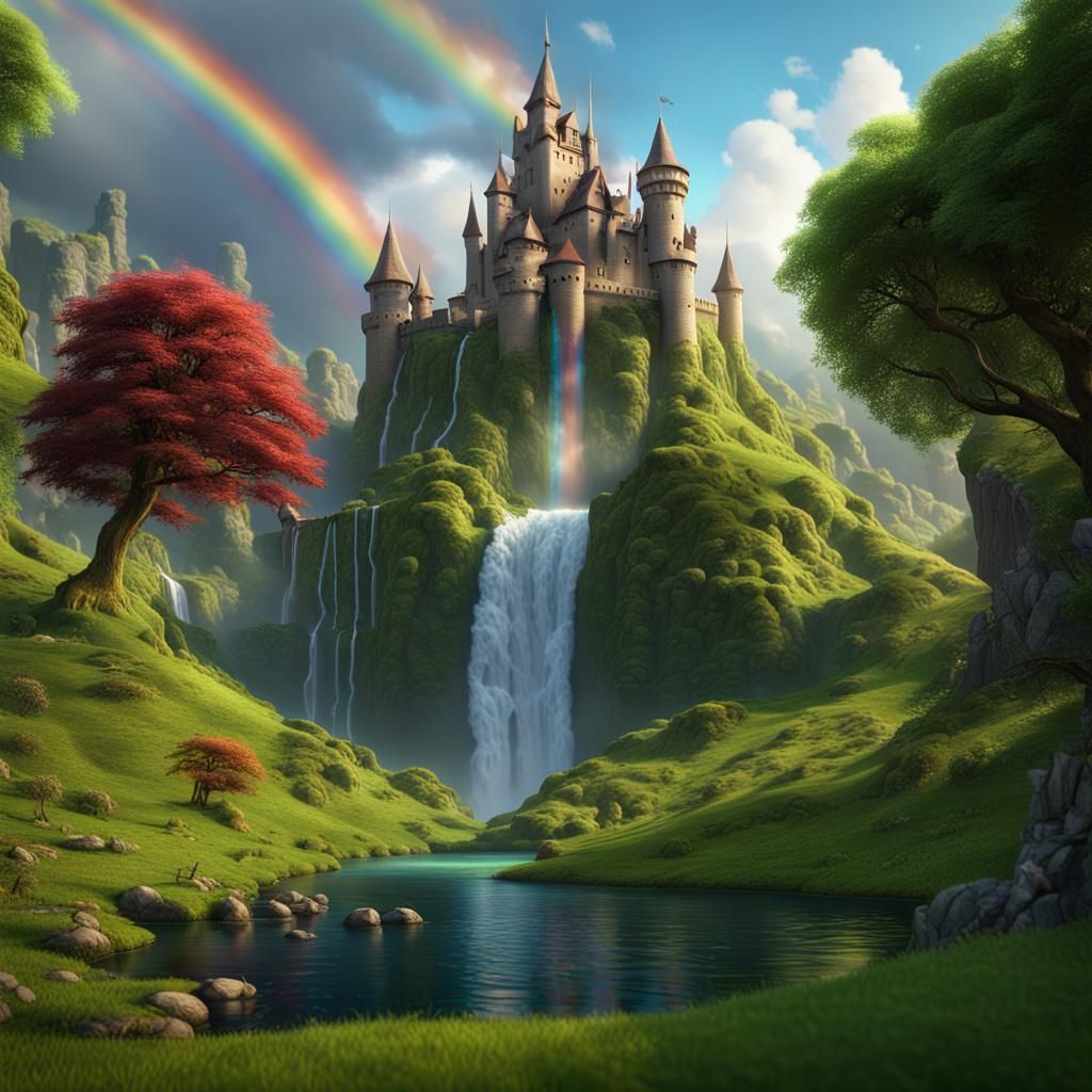 a fantasy feeling world