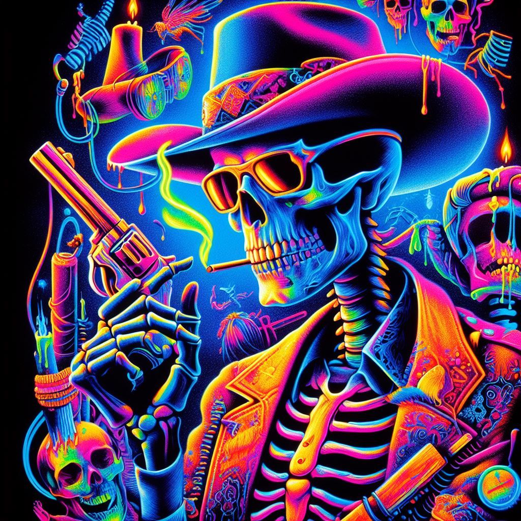 Blacklight Cowboy