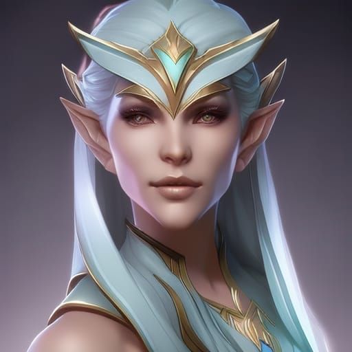 Female Elf Druid 4 - AI Generated Artwork - NightCafe Creator