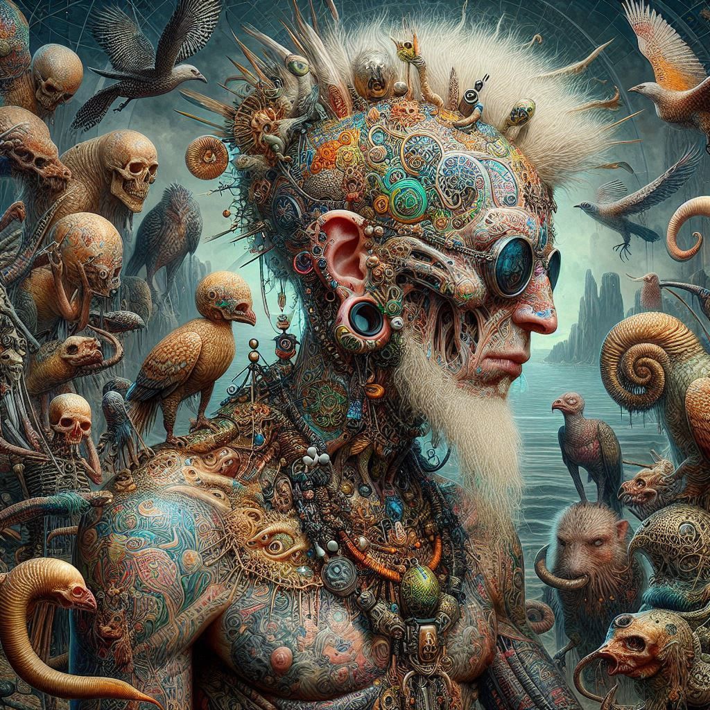 SQUARE AYAHUASCA ALBINO PUNKSTER SHAMAN