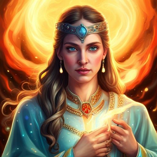 Pyromancer - AI Generated Artwork - NightCafe Creator