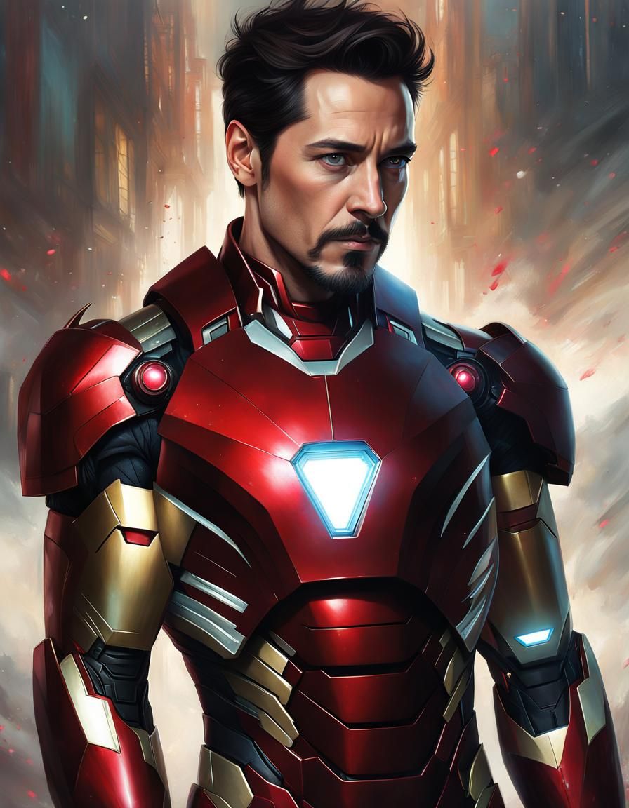 Iron Man - AI Generated Artwork - NightCafe Creator