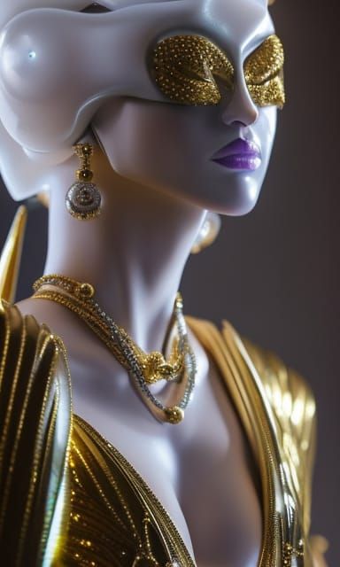The Princess from the White Cosmic Entity of Galaxy Guuld _ ...