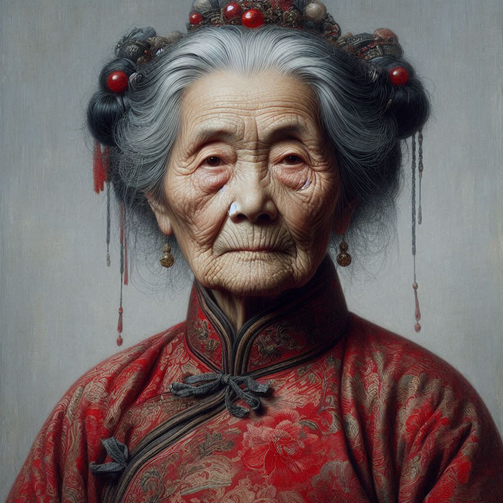 Oil Painting of Ma Shouzhen