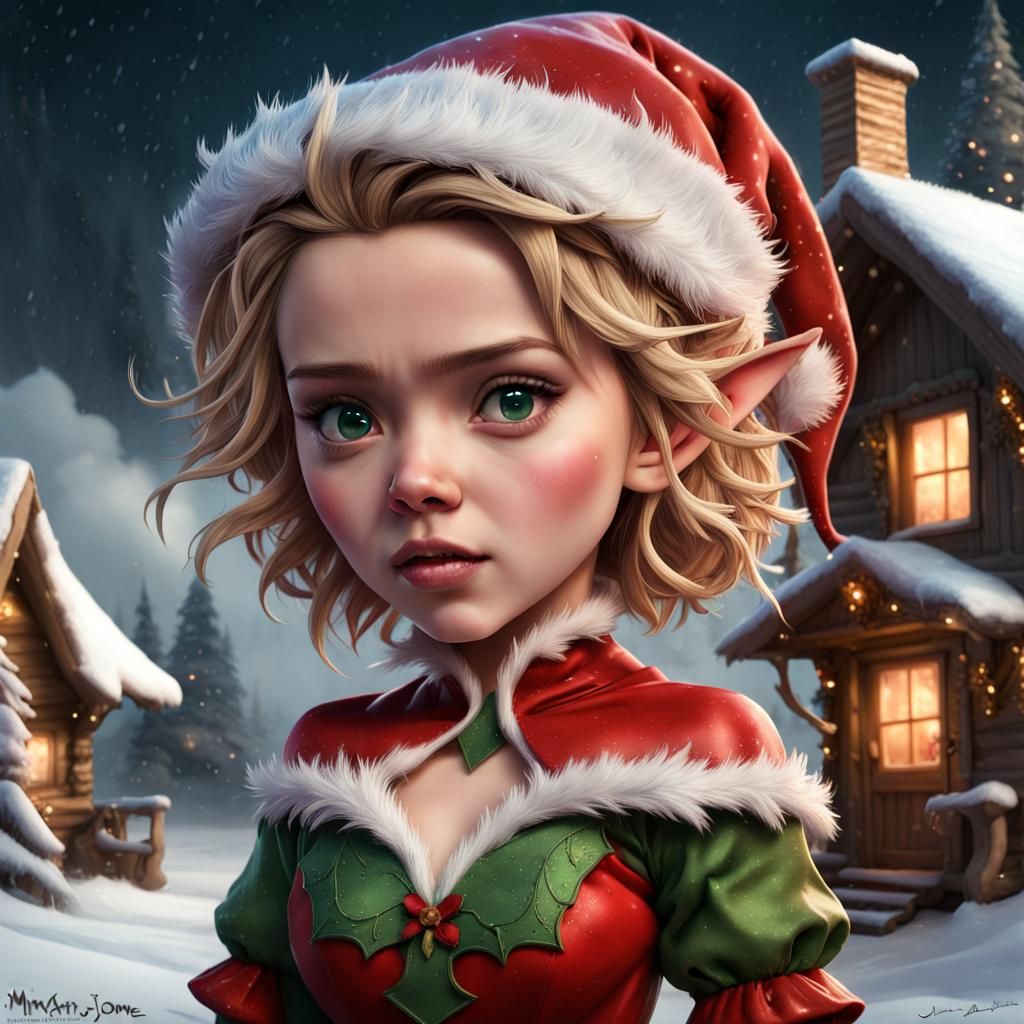 Santa´s Elf - Ai Generated Artwork - Nightcafe Creator