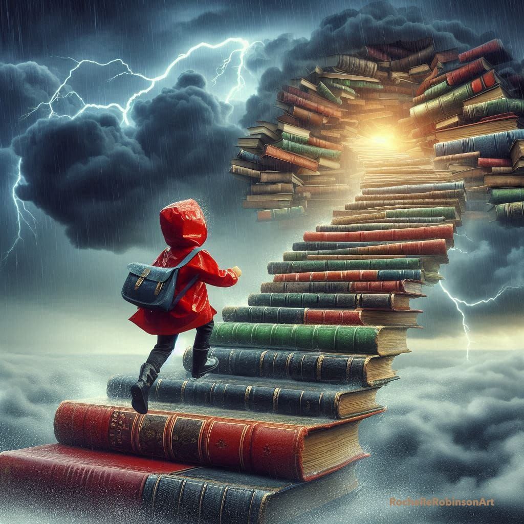 Books Are The Stepping Stones