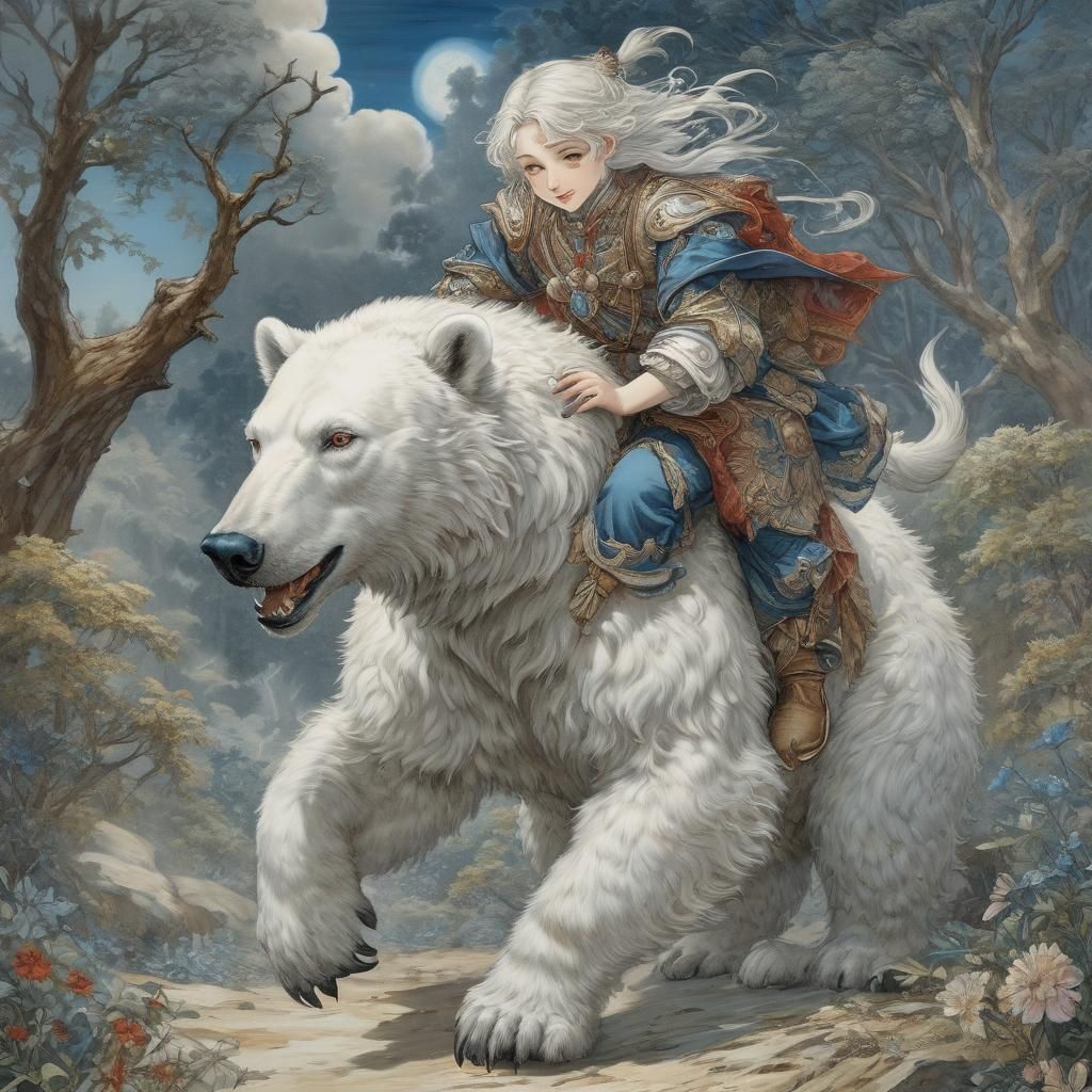 Bear Rider - AI Generated Artwork - NightCafe Creator