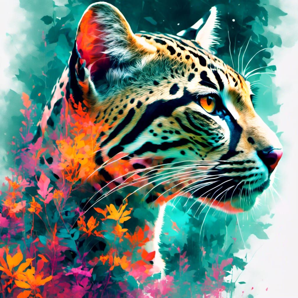 Ocelot  by @SlothFatale