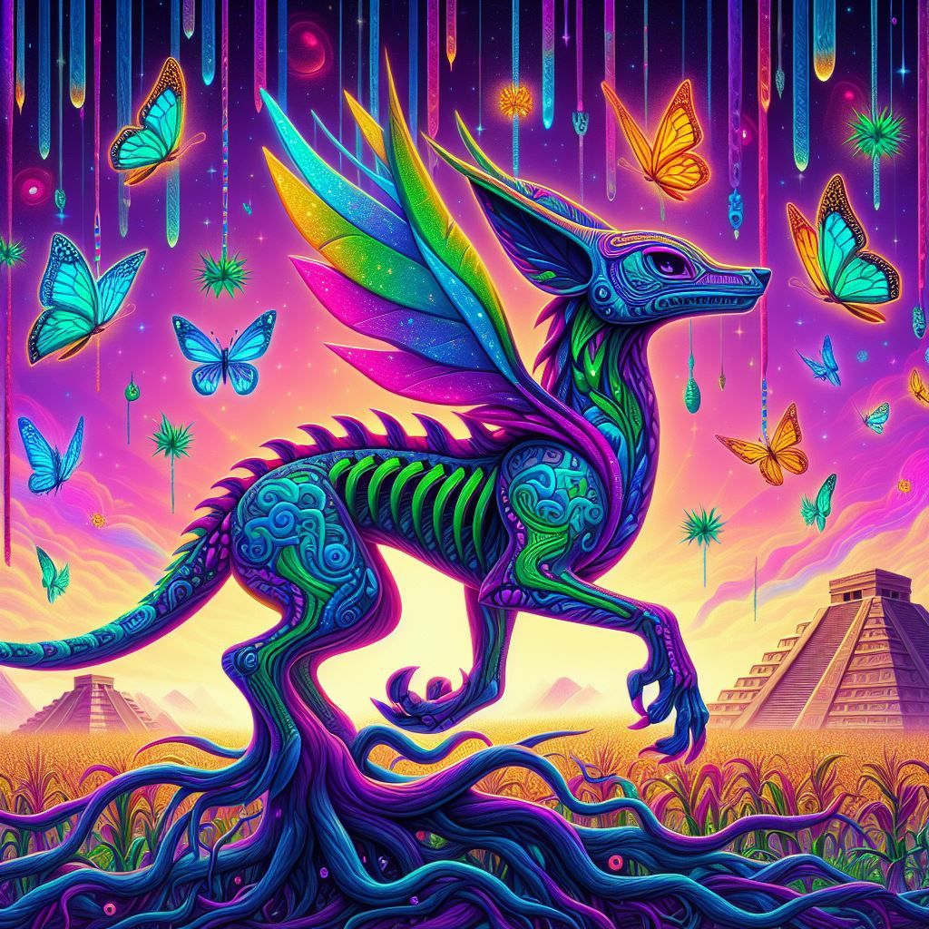 Xoloitzcuintle roots corn field 01