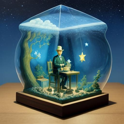 magritte futurisme van gogh tintin david moore popcorn chris...
