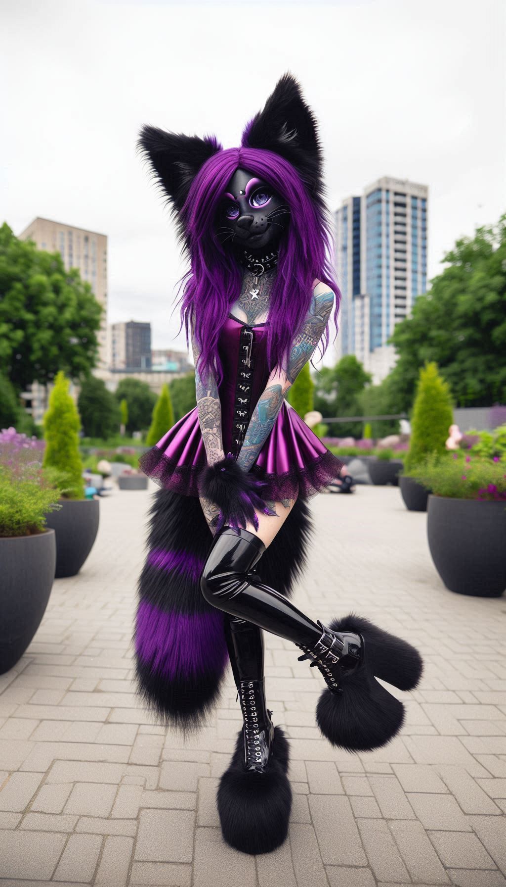 Gothic fursona