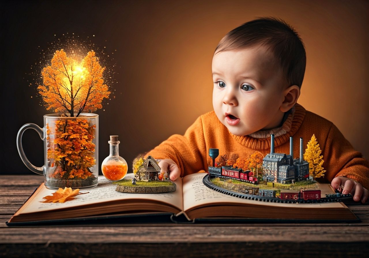 Baby curiosity  by @Neighborly