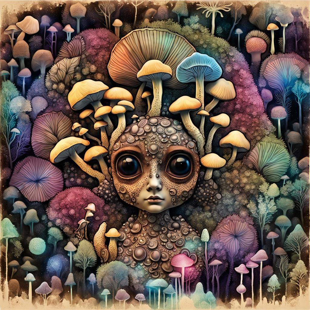 Fungi Girl 12875
