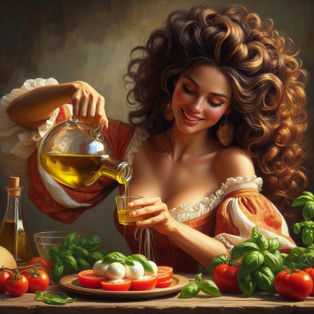 Benedetta: Raphael Brand Olive Oil & Caprese