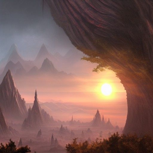 Sunrise in Morrowind