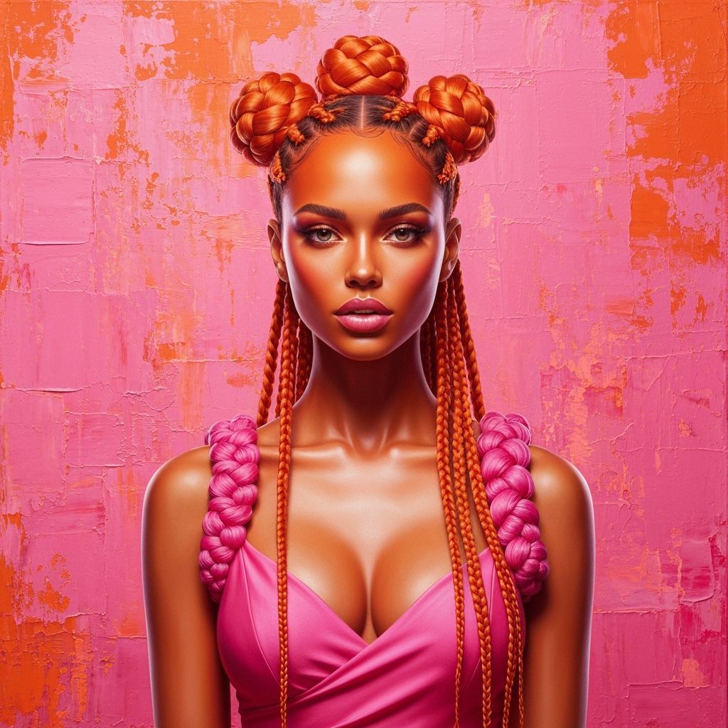 Orange and Pink  by @Sonia