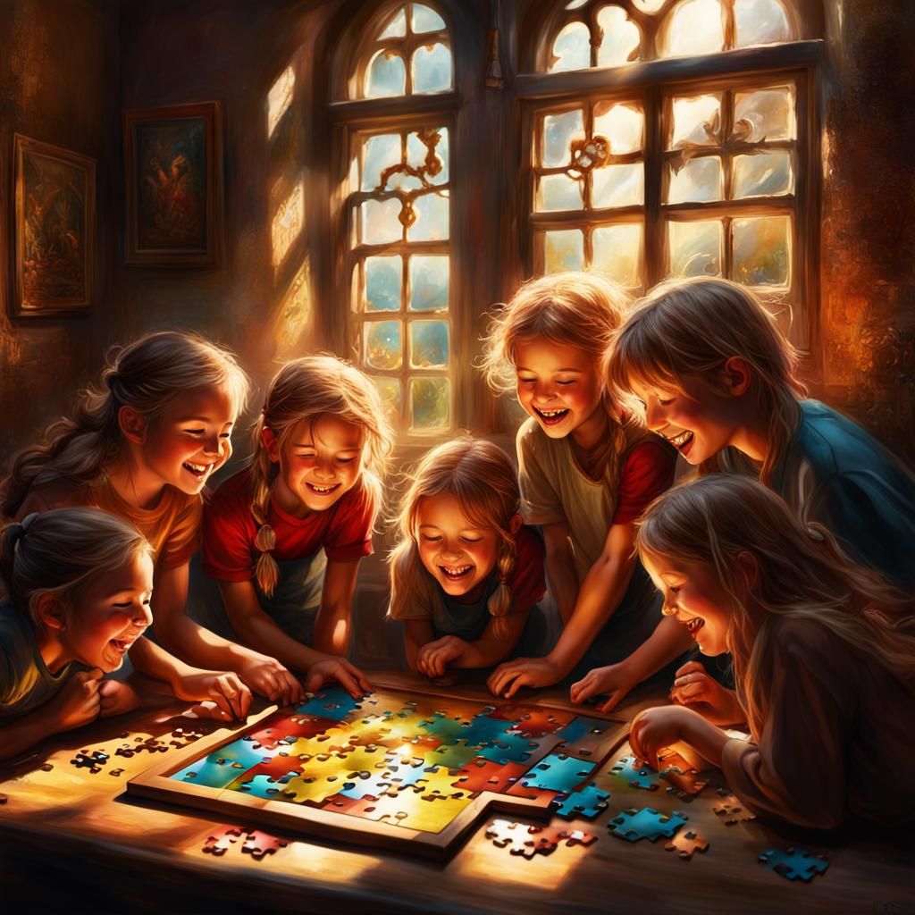 Puzzles  by @nishinishand