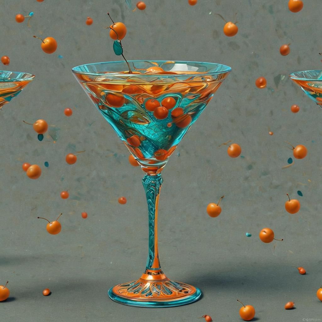 Thai Sweet Cherry Martini