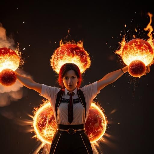 Goodness gracious, great balls of fire