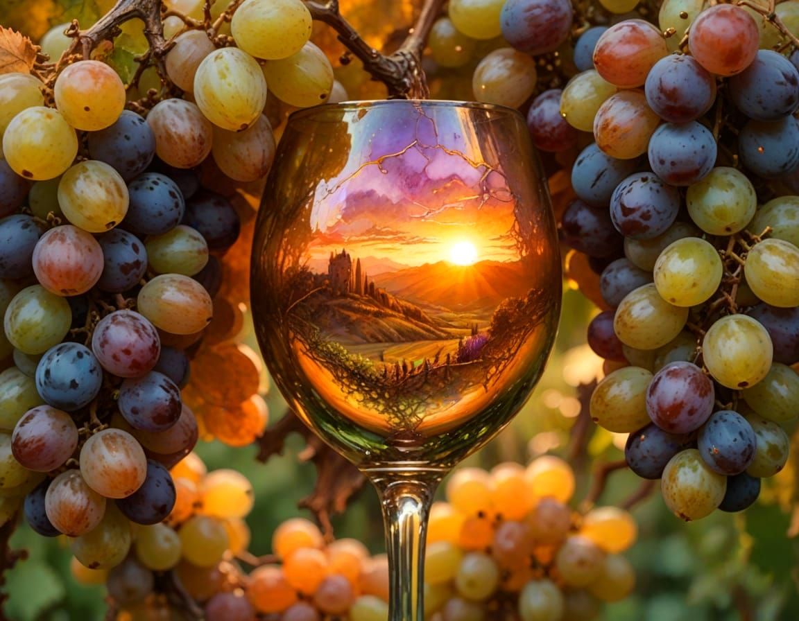 Glass of Terra Divina - The Dream of Tuscany  by @AlsoEddy