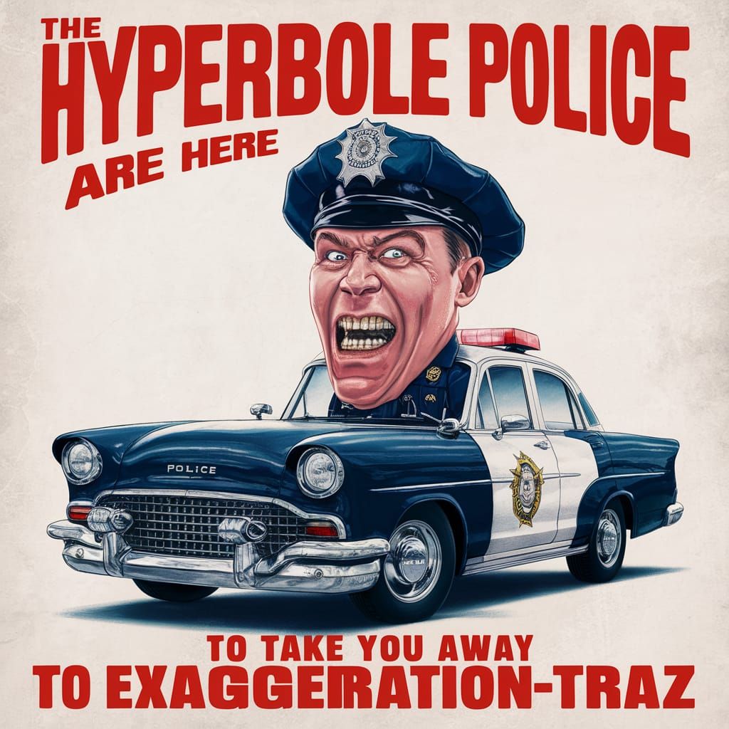 The Hyperbole Police