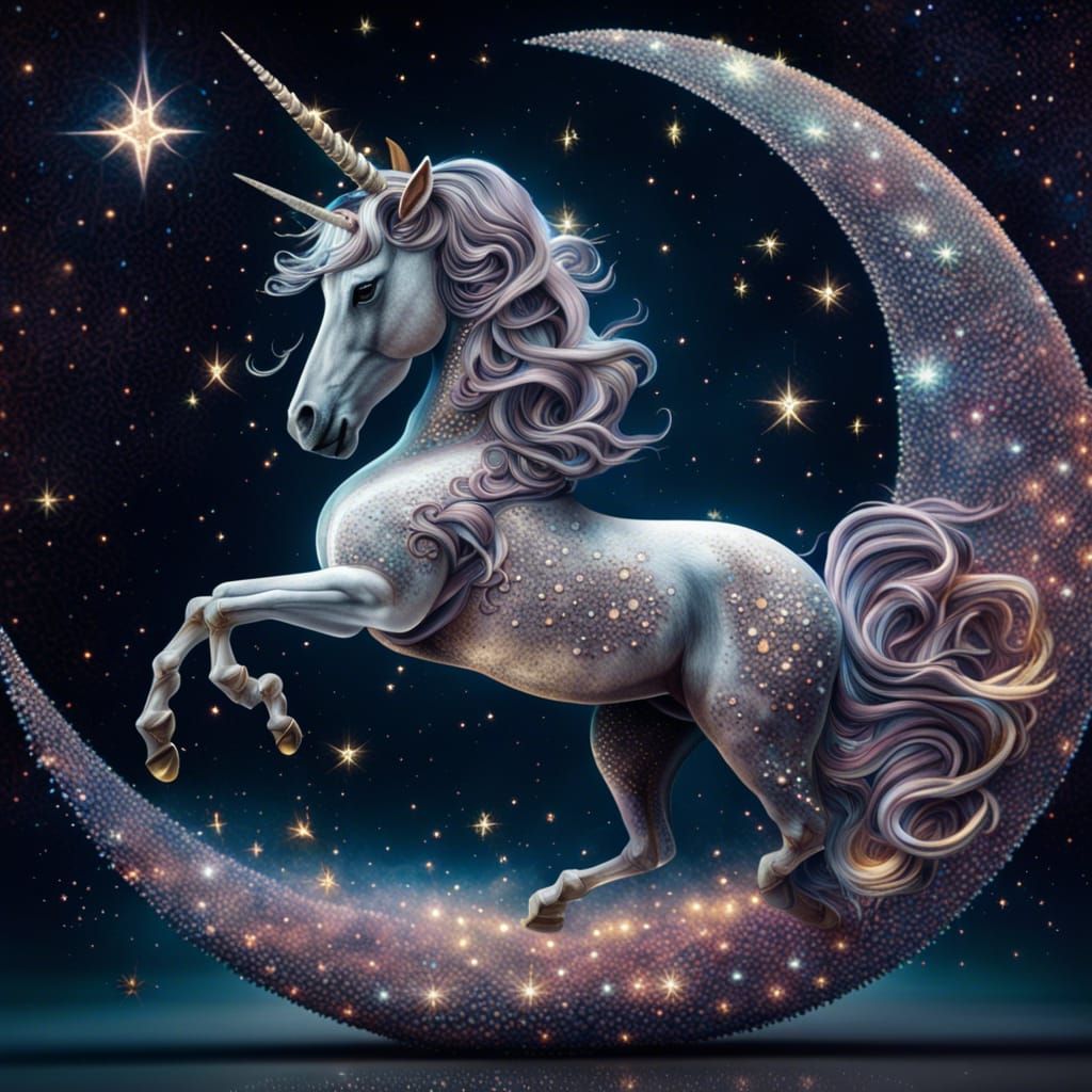 Unicorn Glitter  by @ArtBeat