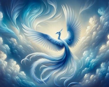 The blue bird of love