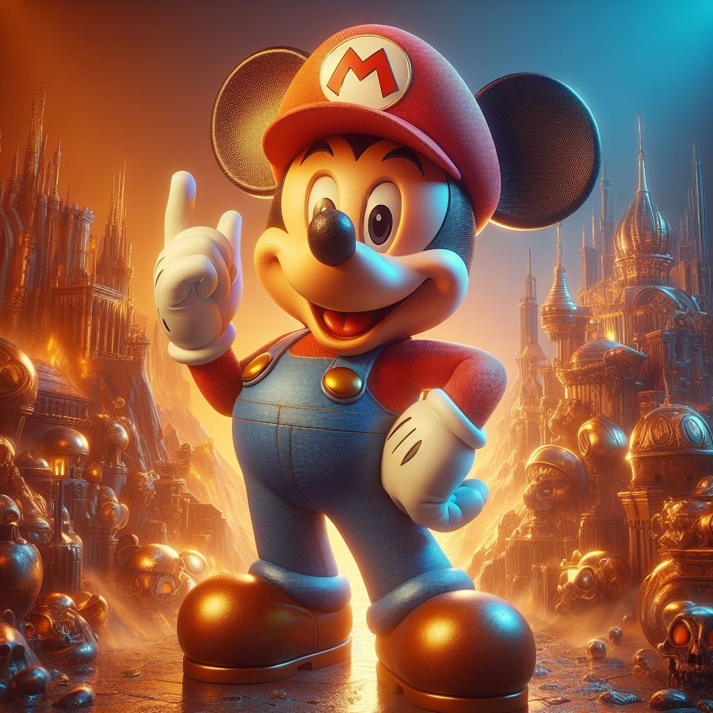 D3 Mario Mouse