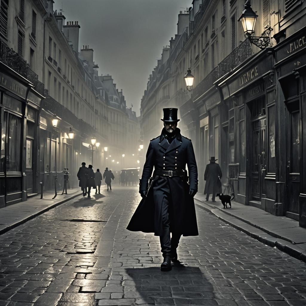 In the dark streets of Paris, a sinister presence creeps int...