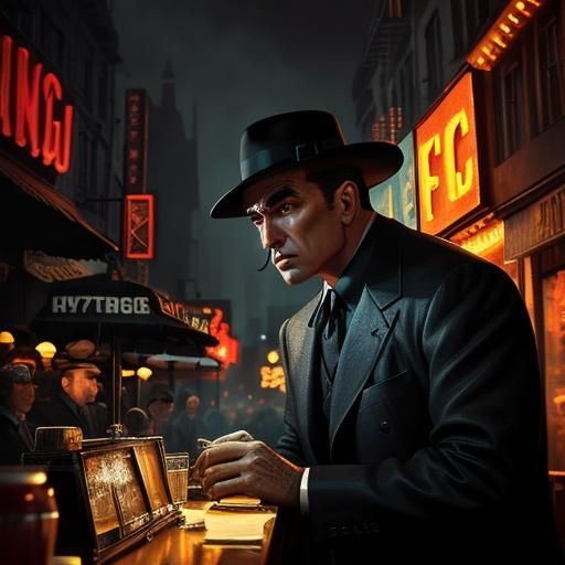 1940's gangster