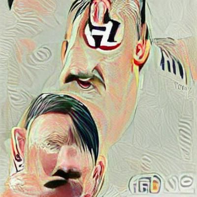 Historical Portrait in Propaganda Art Style