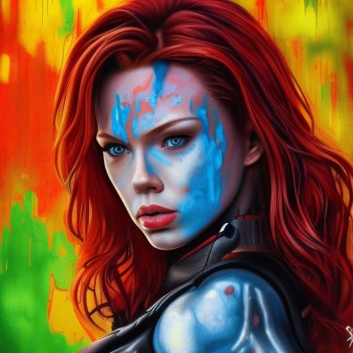 Natasha Romanoff aka Black Widow - AI Generated Artwork - NightCafe Creator