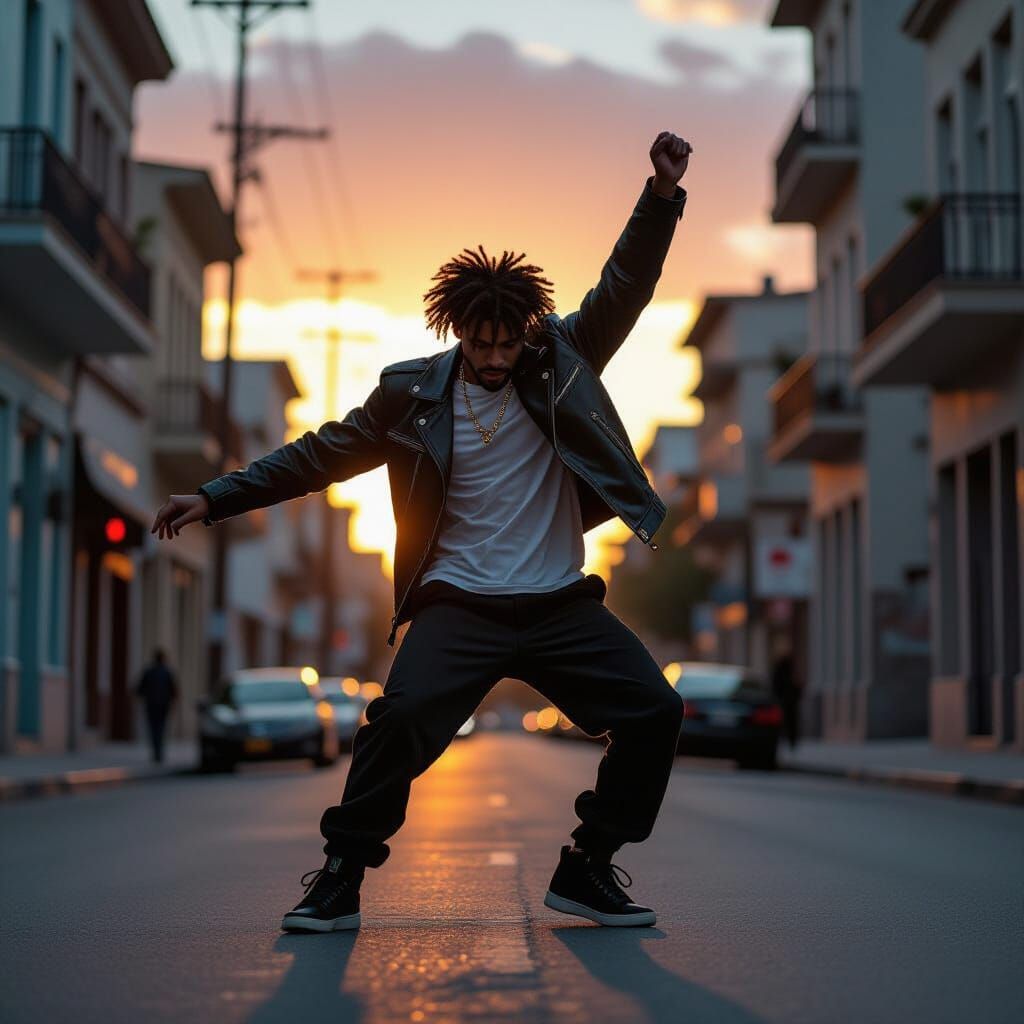 Dynamic breakdance move