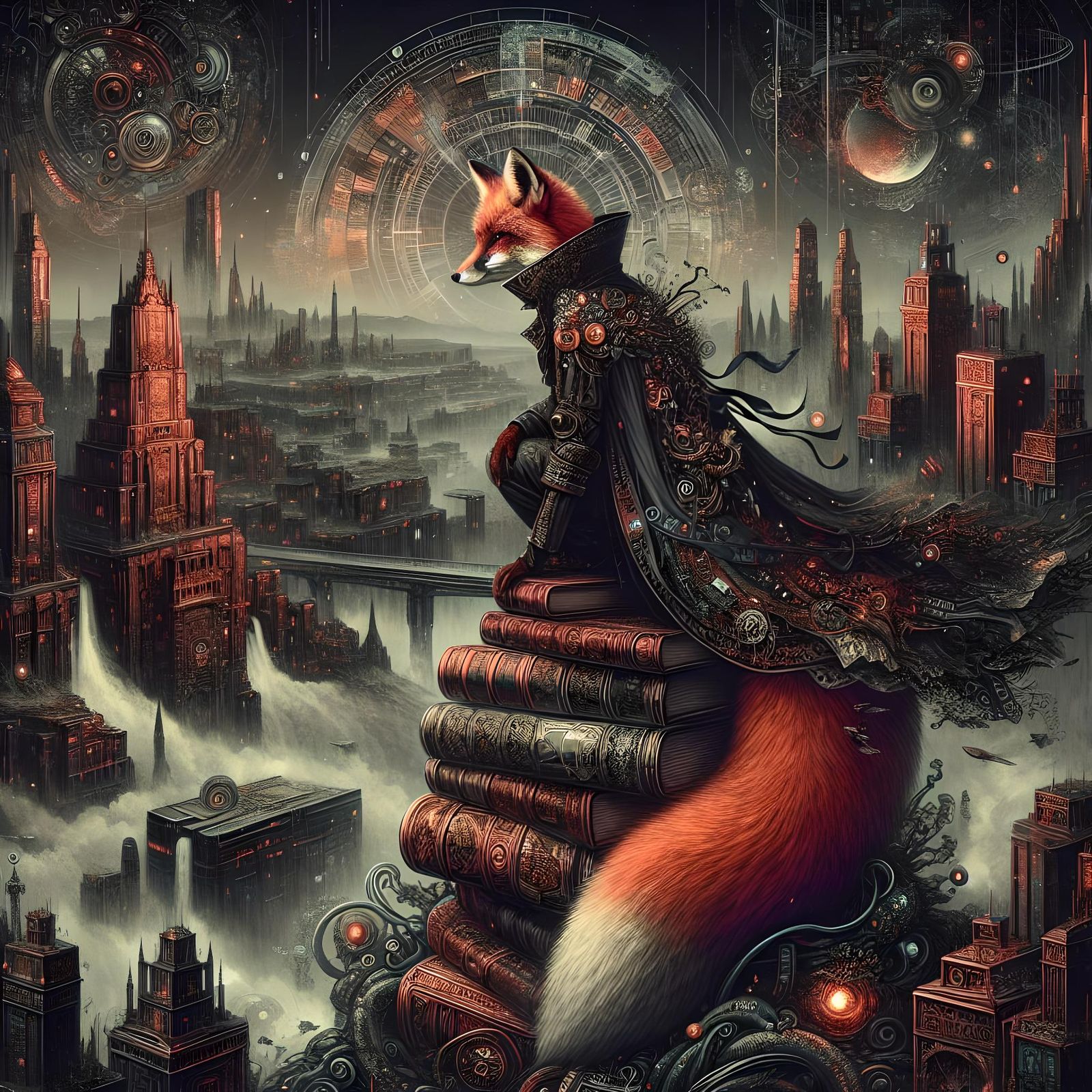 Ready for a new mission in Book City  by @Bookpunked