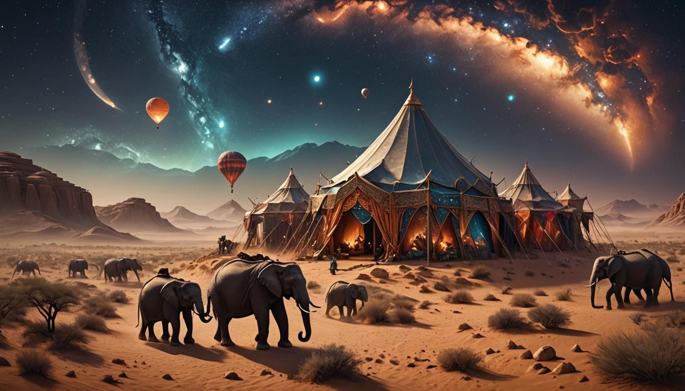 Caravan Night Study 3