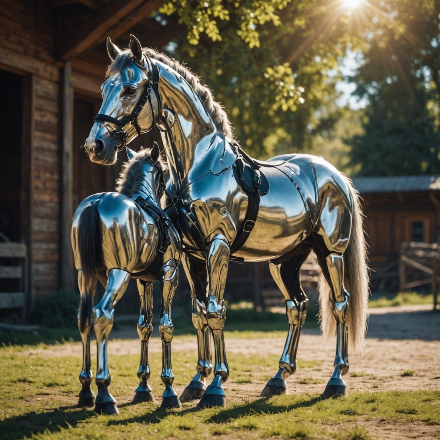 if horses were robots ...