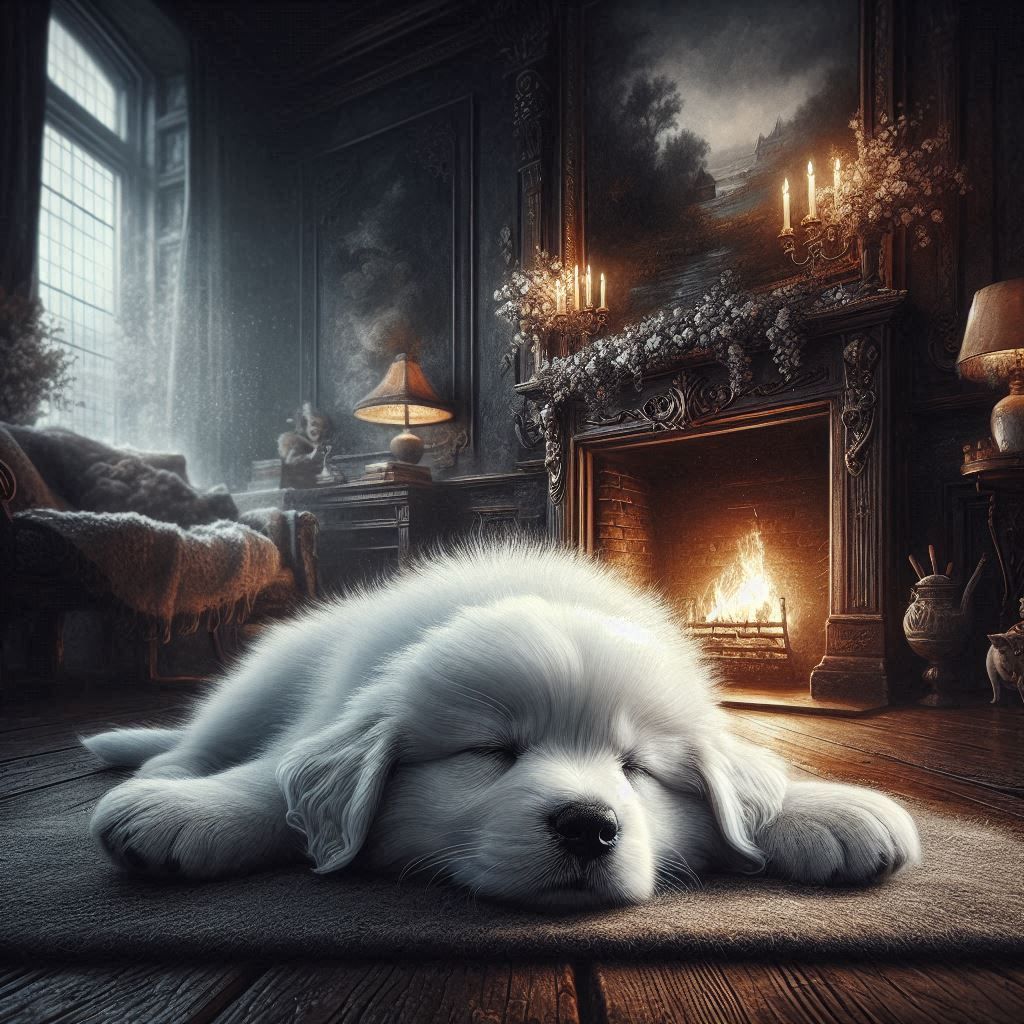 Sleep pup 😊🐕  by @D Rivers