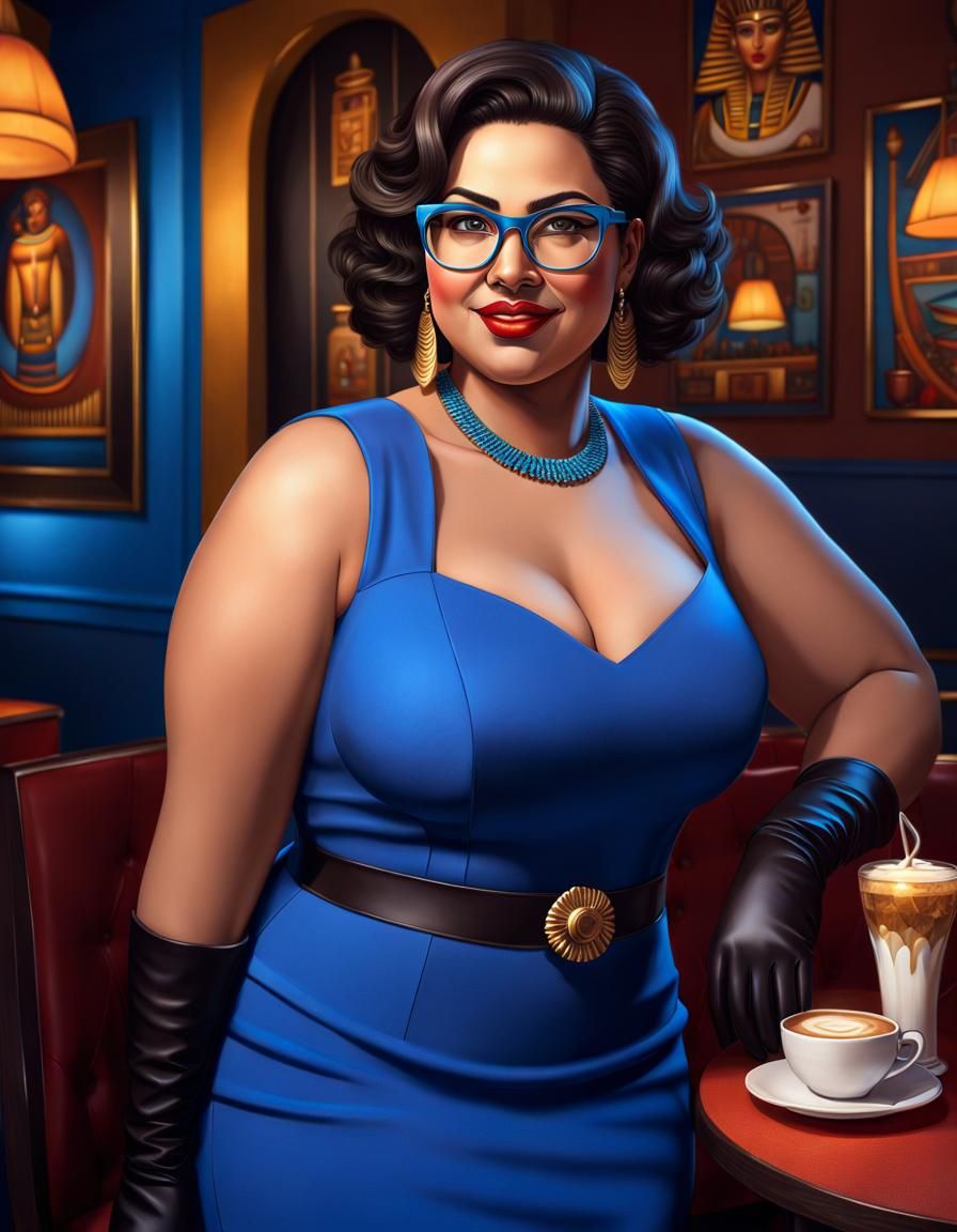 Chubby in blue  by @Repairer