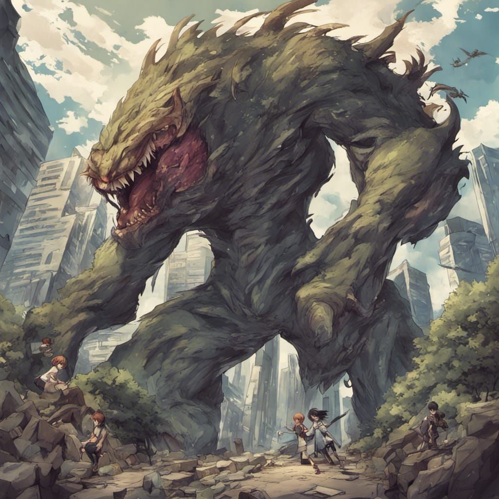 Giant monster