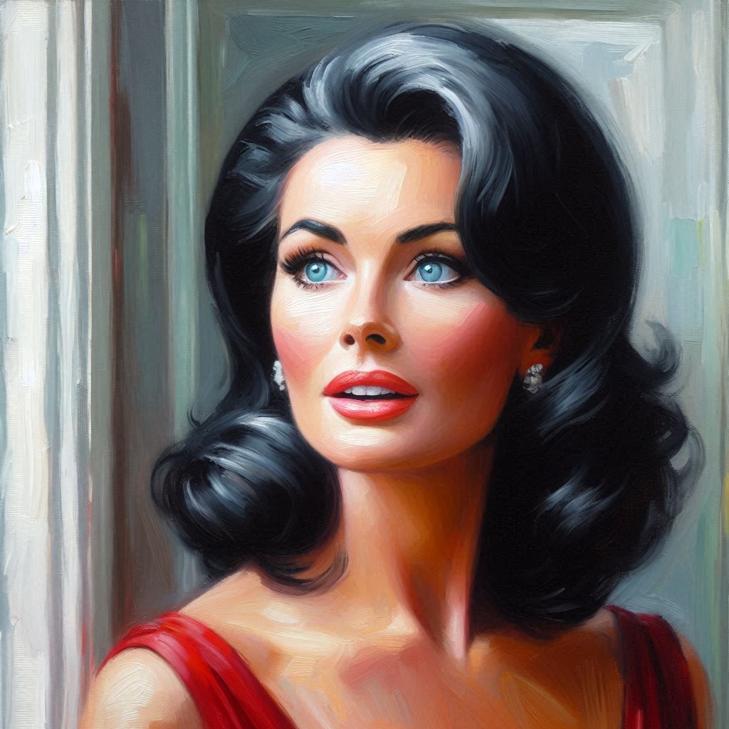 A Woman With Blue Eyes