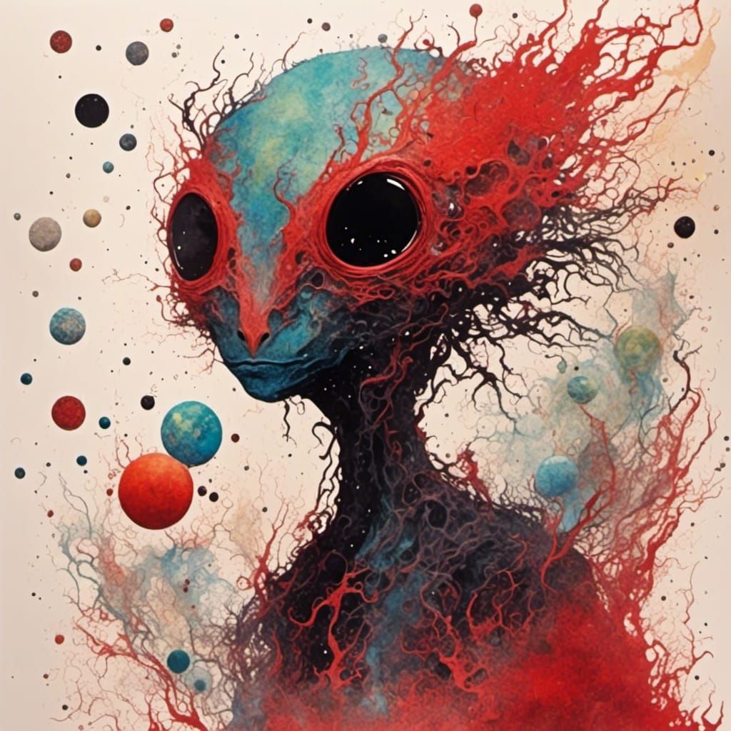 <lora:Red Rising:1.0> Red Alien 