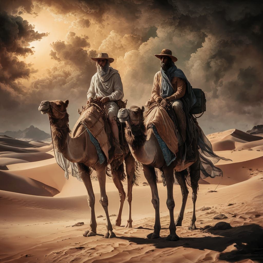 Desert adventure  by @BlueCat